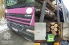 Крадена чи ні? На Рівненщині патрульні зупинили підозрілу вантажівку з деревиною