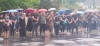 Навіть дощ не завадив десяткам людей на Поліссі провести героя (ФОТО)