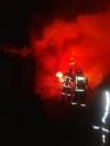 Пожежа у Рафалівці: врятували будинок, біля якого горіла дровітня