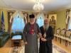 Предстоятель УПЦ нагородив митрополита Варфоломія орденом 