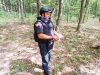 У лісі на Сарненщині знайшли небезпечний снаряд