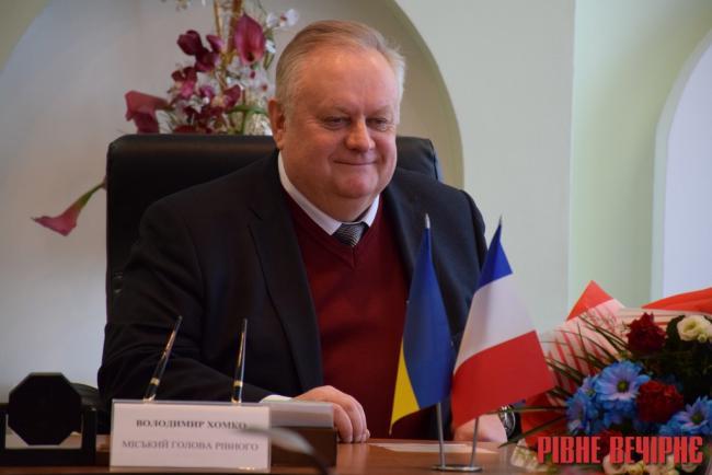 Володимир Хомко, міський голова Рівного - на першому місці за рівнем зарплати