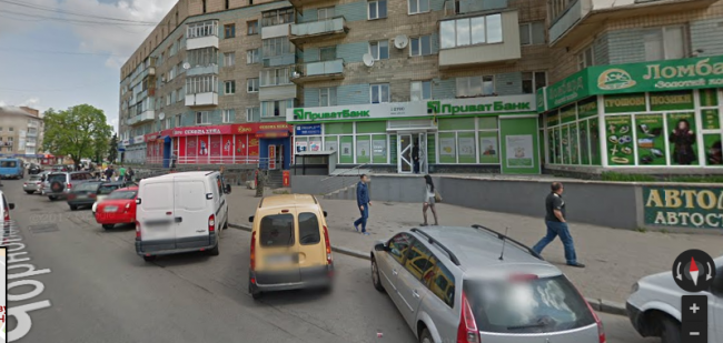 Чорновола,17. Фото - з Google Maps